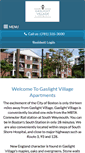 Mobile Screenshot of gaslightvillageapts.com